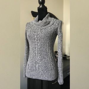 Grey knit sweater